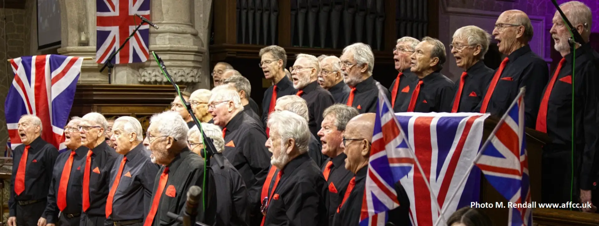 Choir In Red and Black